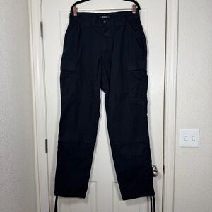5.11 Tactical Men’s Navy Blue Cargo Pants Workwear Uniform Outdoors Large Long